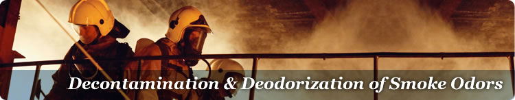 Decontamination & Deodorization of Smoke Odors