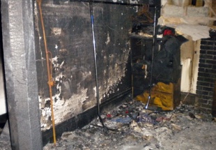 Fire Damage Restoration Before and After