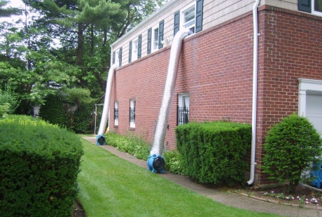 TERS Building Restoration Drying Equipment Restores Offices From Water Damage, Mold Damage